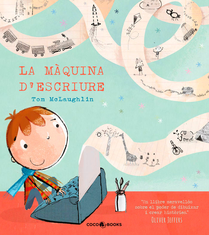 La màquina d'escriure, de McLaughlin, Tom | portada del libro