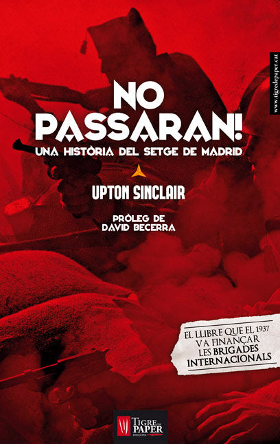 No passaran!, de Sinclair, Upton | portada del libro