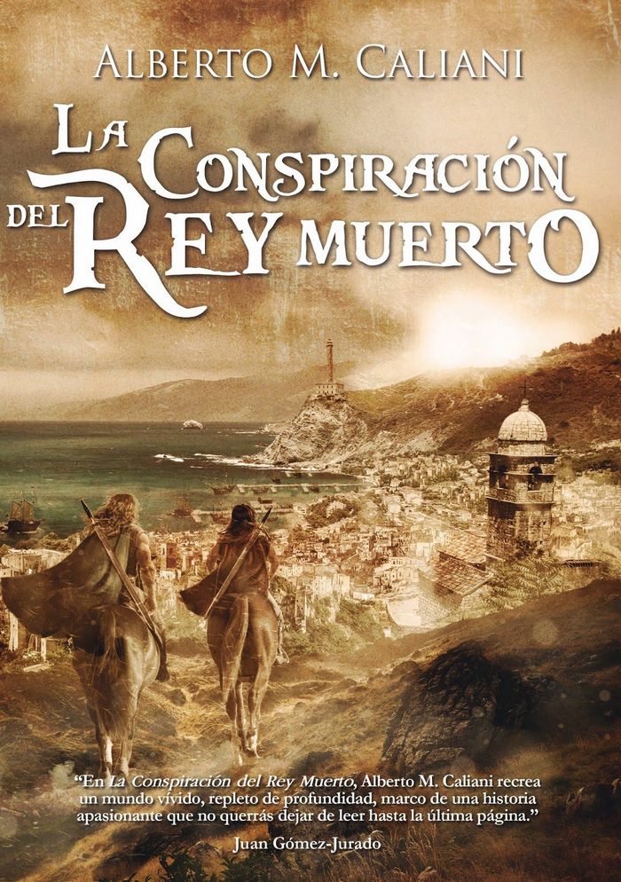 La conspiración del rey muerto, de Martínez Caliani | portada del libro