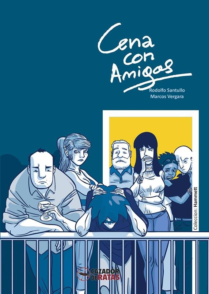 Cena con amigos, de SANTULLO, RODOLFO | portada del libro