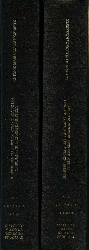 JURISPRUDENCIA ARBITRAL COMENTADA DE LOS TRIBUNALES SUPERIOR, de LORCA NAVARRETE | portada del libro