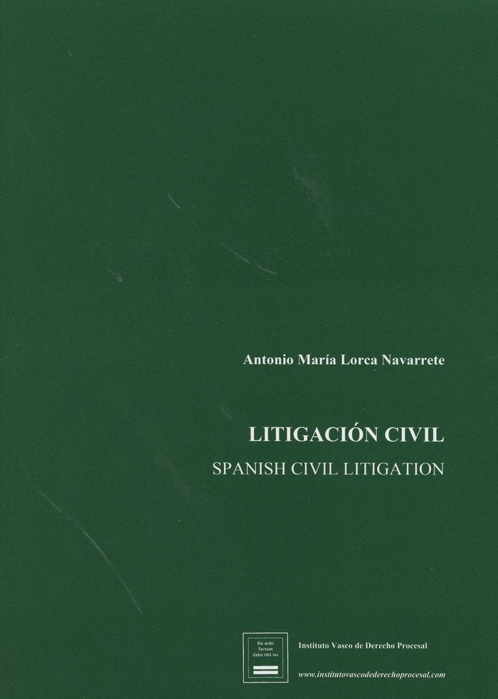LITIGACION CIVIL, de LORCA NAVARRETE | portada del libro
