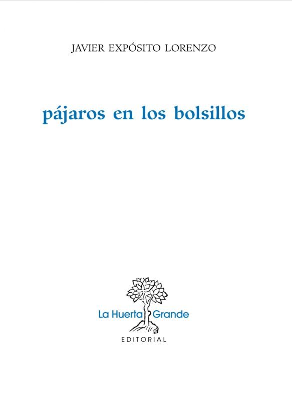 Pájaros en los bolsillos, de Expósito Lorenzo, Javier | portada del libro
