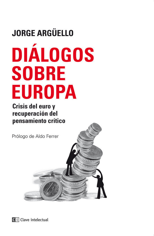 Díalogos sobre Europa, de Jorge Argüello (argentino) | portada del libro