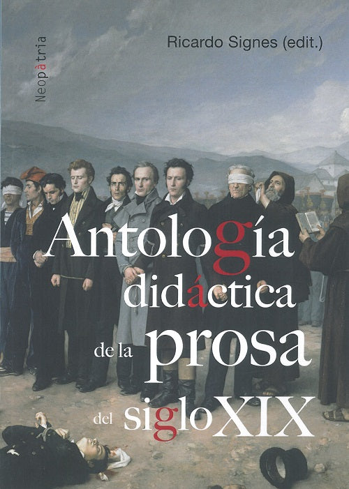 Antología didáctica de la prosa del siglo XIX, de Anónimo | portada del libro