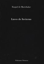 Luces de Invierno, de RAQUEL DE MARICHALAR | portada del libro