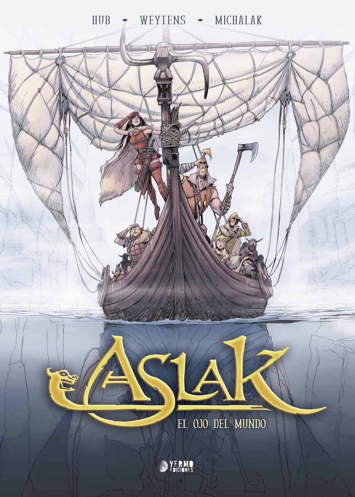 Aslak: el ojo del mundo, de HUB | portada del libro