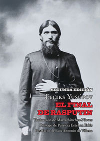 El final de Rasputin, de Yusúpov, Feliks | portada del libro
