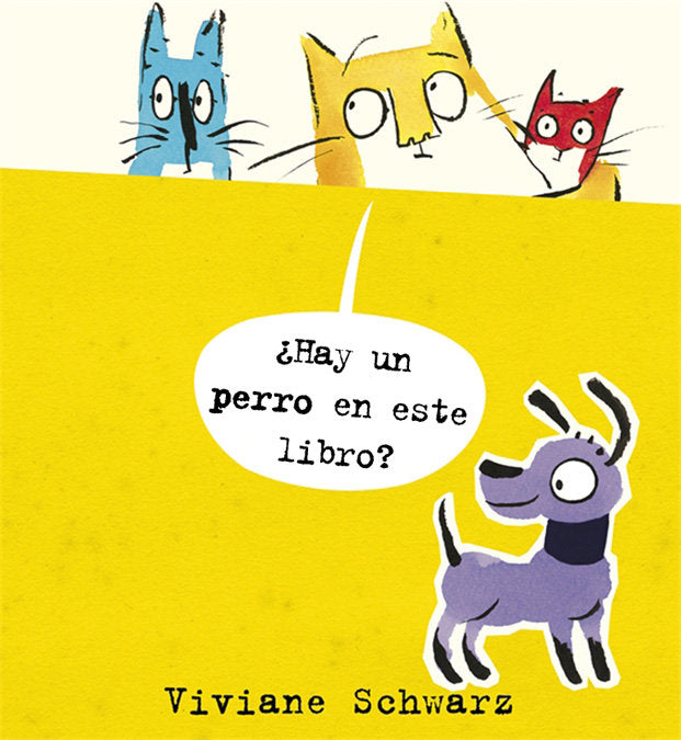 ¿Hay un perro en este libro?, de Schwarz | portada del libro