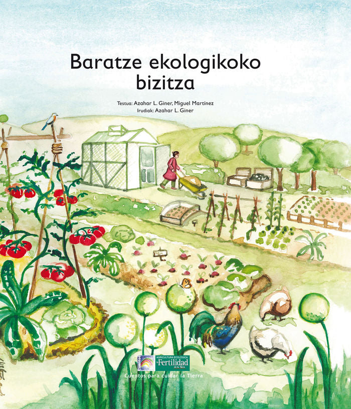 Baratze ekologikoko bizitza, de López de los monteros Giner, Azahar | portada del libro