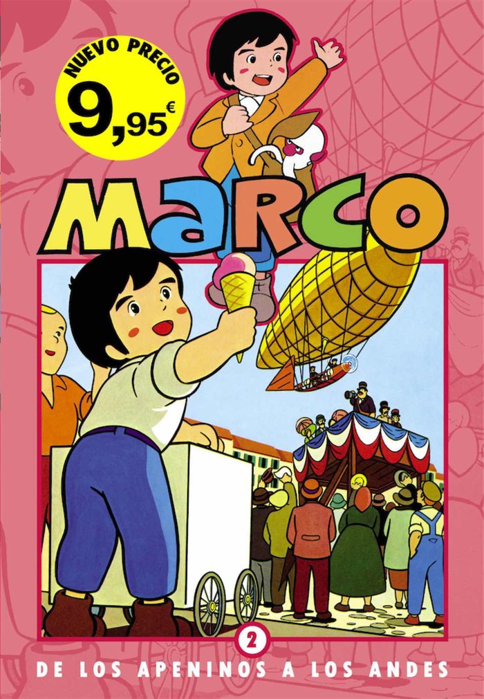 Marco. de los Apeninos a los Andes nº 2, de JAN | portada del libro