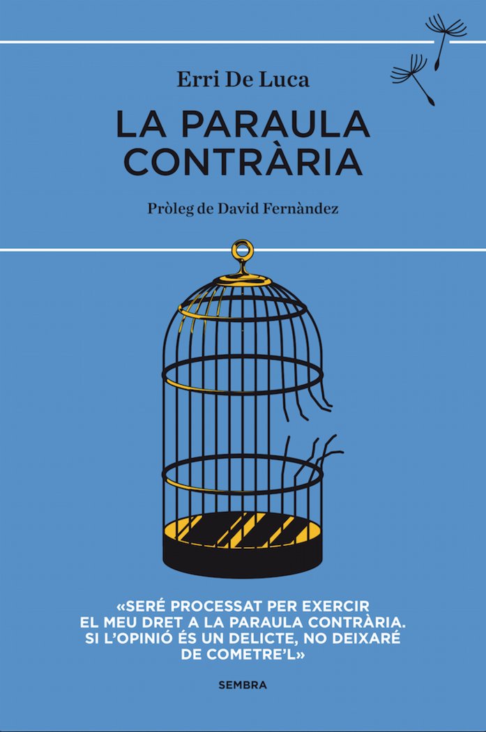 La paraula contrària, de De Luca, Erri | portada del libro