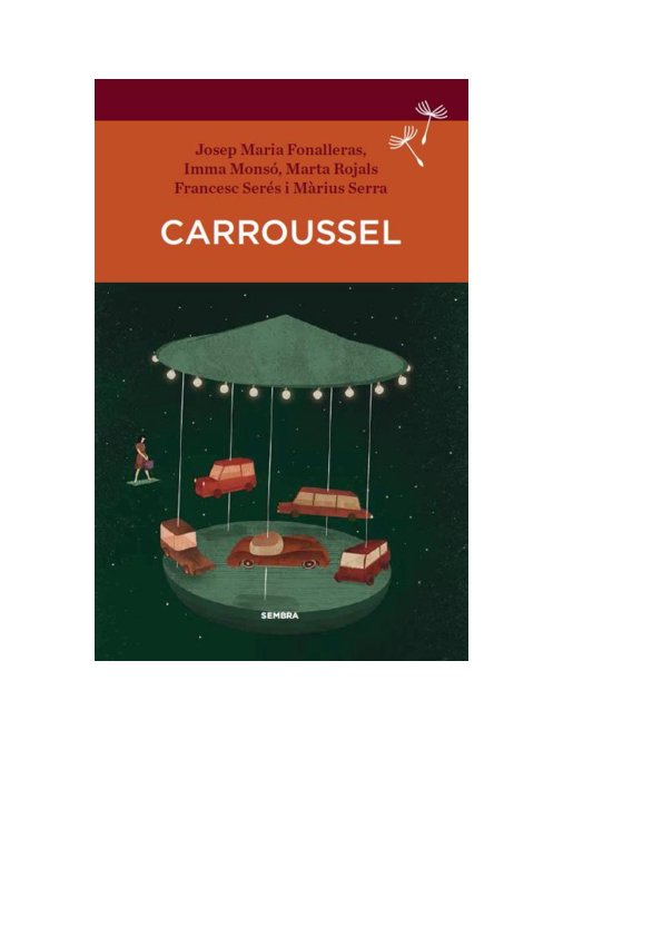 CaRRoussel, de Fonalleras i Codony, Josep Maria | portada del libro