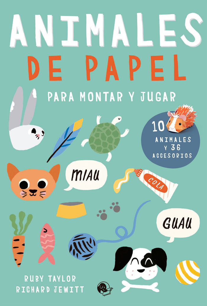 Animales de Papel, de Jewitt, Richard | portada del libro