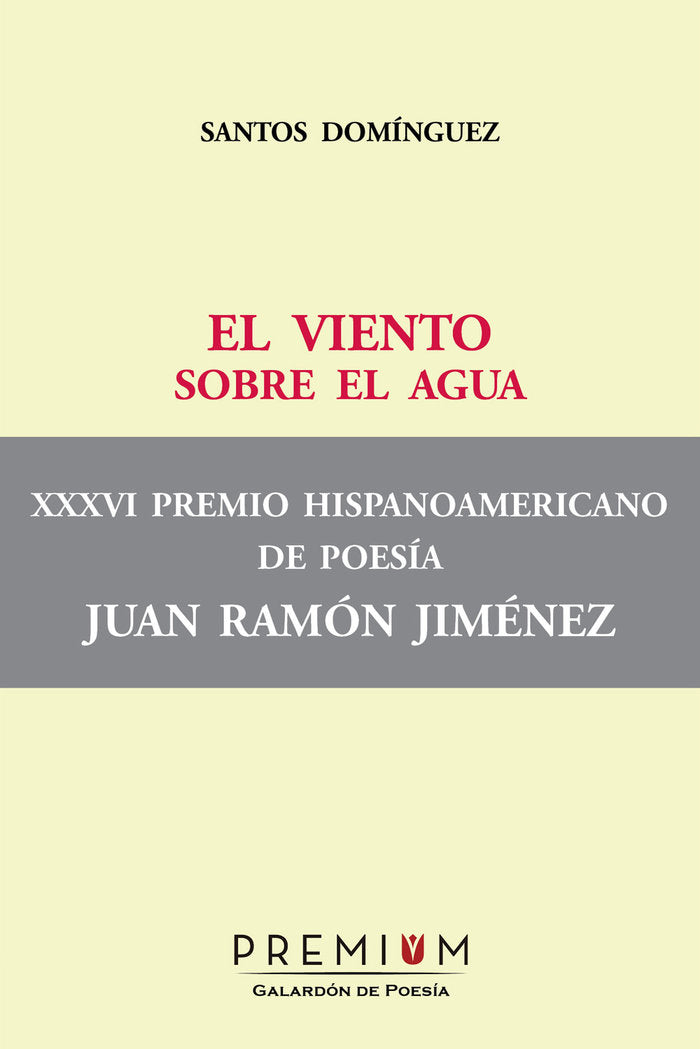 El viento sobre el agua, de Domínguez, Santos | portada del libro