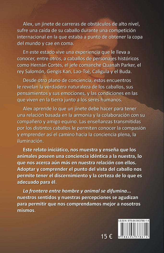 Cuando el caballo guia al hombre, de Del Monte, Laila | portada del libro