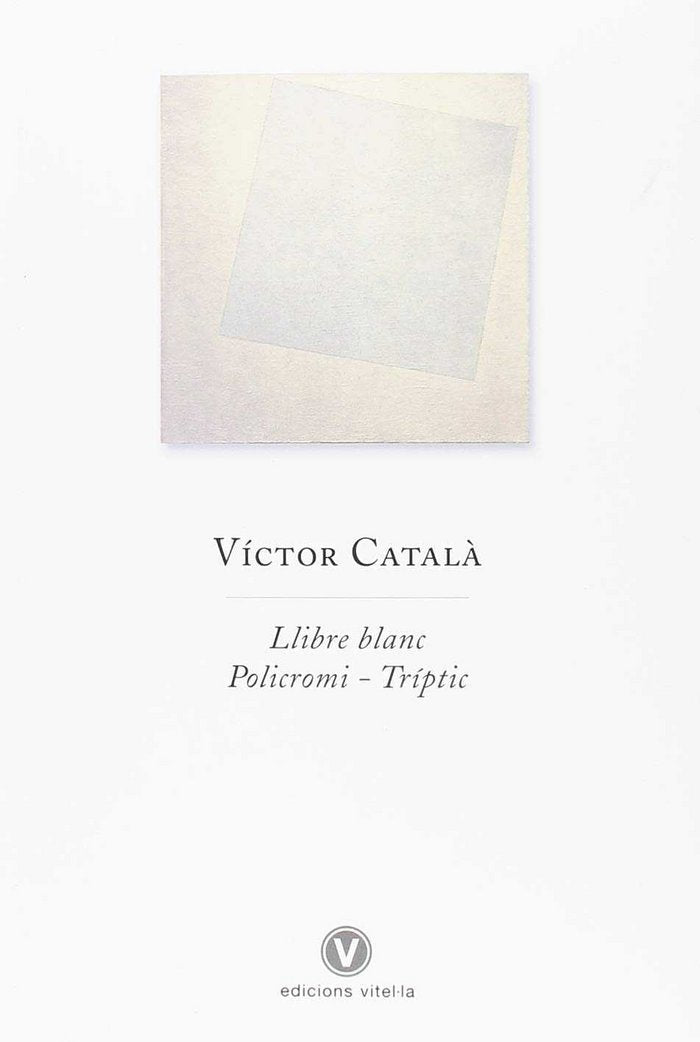 LLIBRE BLANC, de CATALA | portada del libro