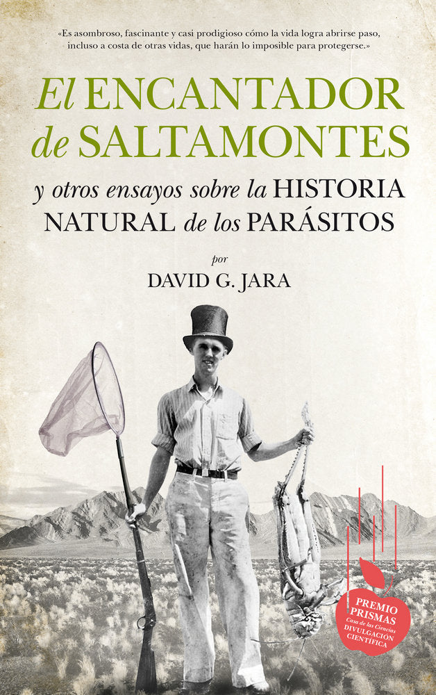 El encantador de saltamontes, de González Jara, David | portada del libro