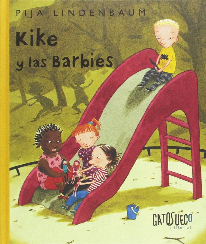 Kike y las barbies, de Lindenbaum, Pija | portada del libro