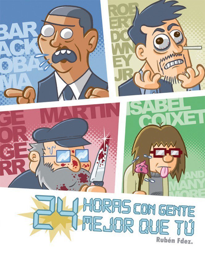 24 Horas Con Gente Mejor que Tú, de Fernández Fuentes, Rubén | portada del libro