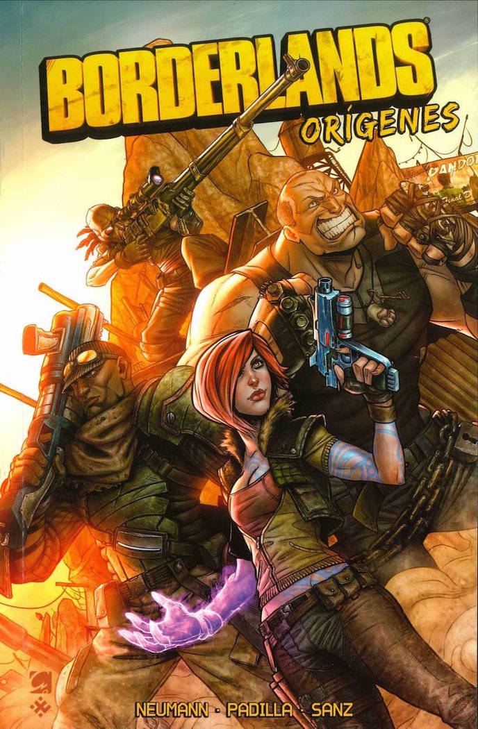 BORDERLANDS: Orígenes, de Neumann, Mikey | portada del libro