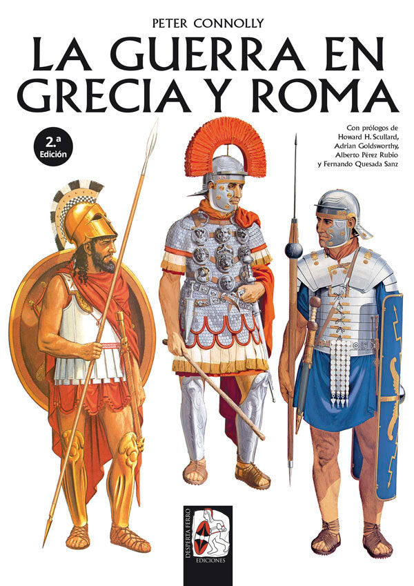 GUERRA EN ROMA Y GRECIA, LA, de CONNOLLY, PETER | portada del libro