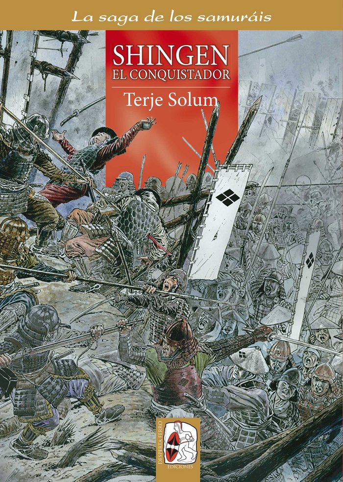 Shingen el conquistador, de Solum, Terje | portada del libro