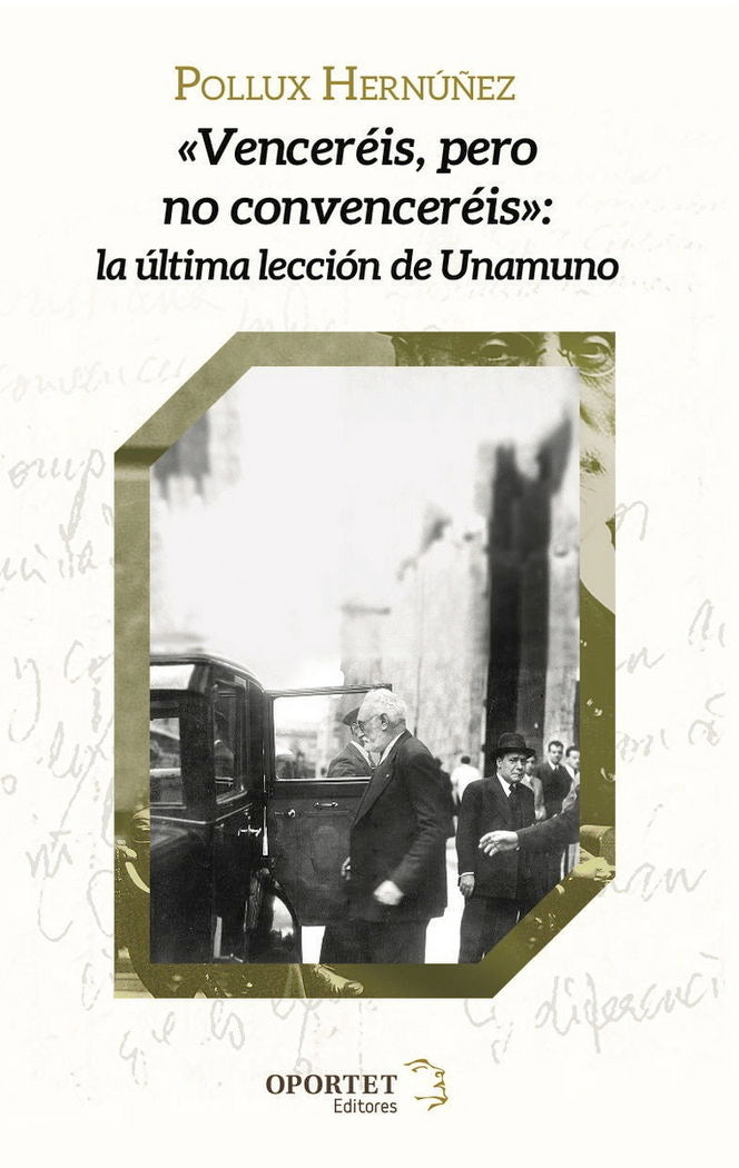 VENCERéIS, PERO NO CONVENCERéIS, de POLLUX HERNUñEZ | portada del libro