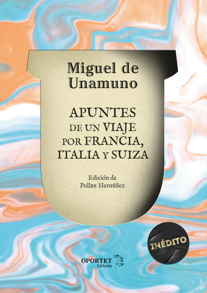 APUNTES DE UN VIAJE POR FRANCIA, ITALIA Y SUIZA, de MIGUEL DE UNAMUNO | portada del libro