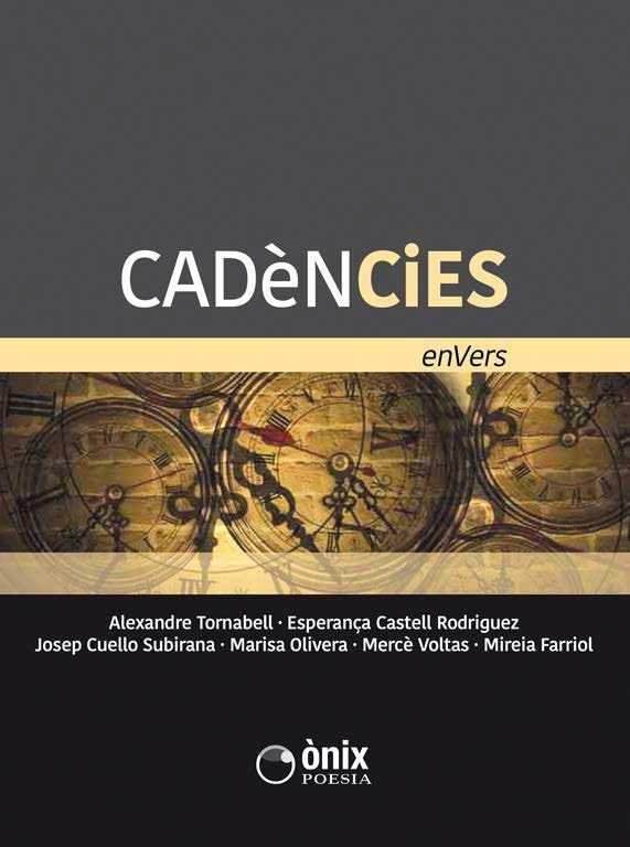 CADÈNCIES, de AAVV, enVers | portada del libro