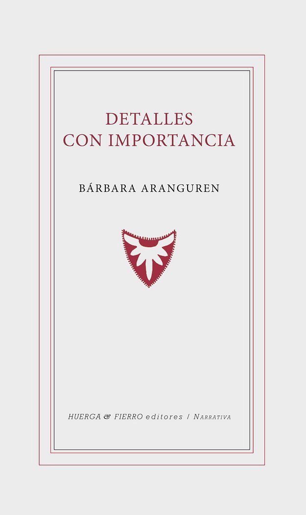 DETALLES CON IMPORTANCIA, de ARANGUREN ZUNZUNEGUI | portada del libro