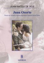 Juan Osorio, de Juan Mateu de Ros | portada del libro