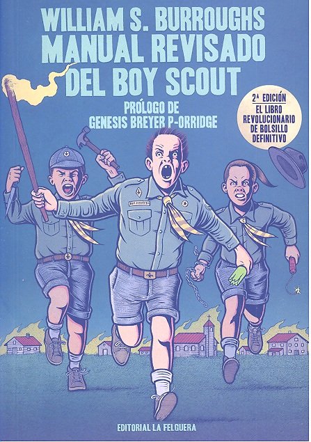 MANUAL REVISADO DEL BOY SCOUT, de WILLIAM S. BURROUGHS | portada del libro