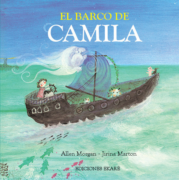 El barco de Camila, de Allen Morgan | portada del libro