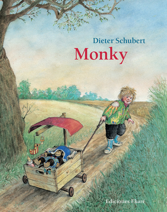 Monky, de Dieter Schubert | portada del libro