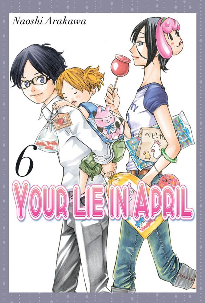 Your Lie in April 6, de Arakawa | portada del libro