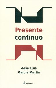 PRESENTE CONTINUO, de García Martín | portada del libro