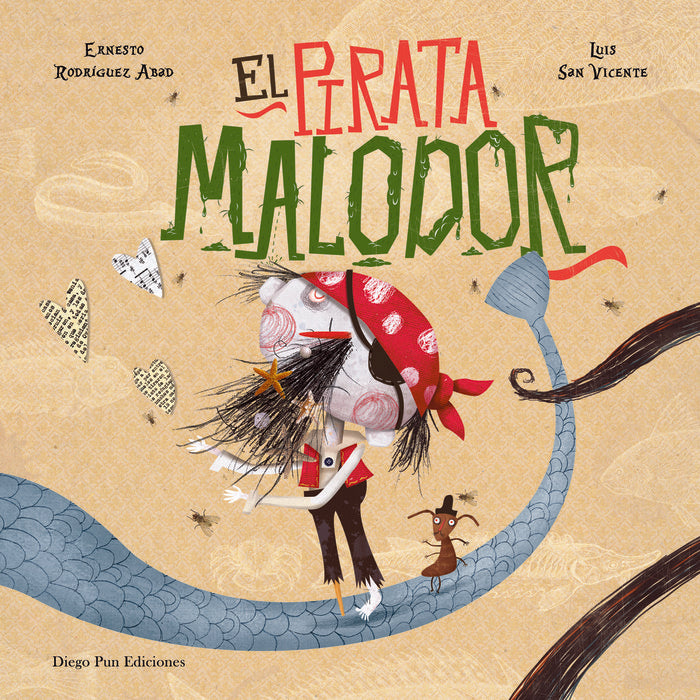 el pirata malodor, de rodríguez abad, ernesto | portada del libro