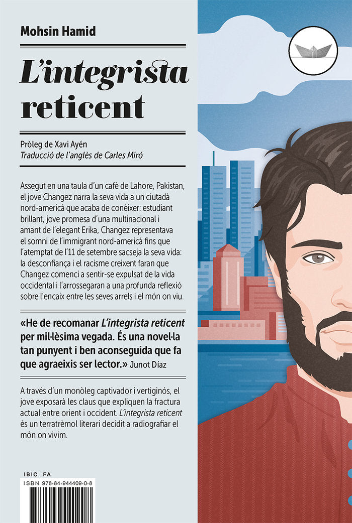 L'integrista reticent, de Hamid, Mohsin | portada del libro