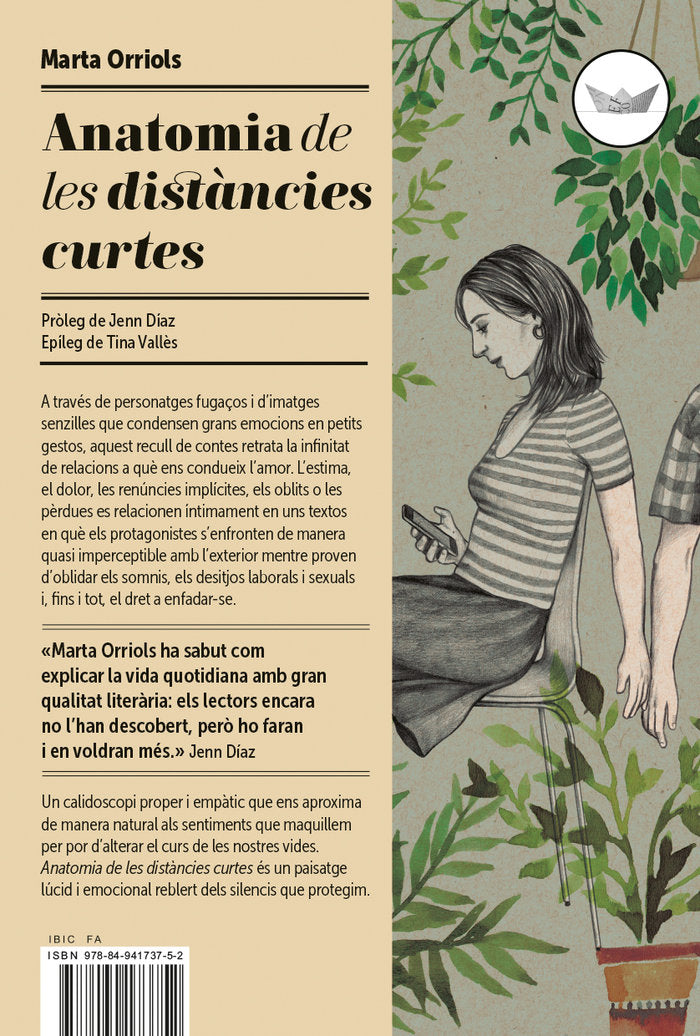 ANATOMIA DE LES DISTANCIES CURTES 11ｦED - CAT, de Orriols Balaguer | portada del libro