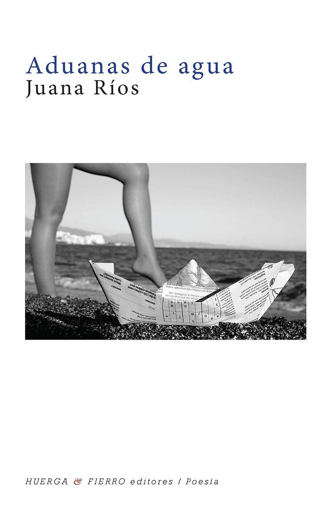 Aduanas de agua, de Ríos Ríos | portada del libro
