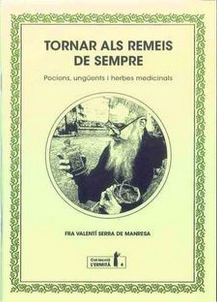 Tornar als remeis de sempre, de Serra i Fornell | portada del libro