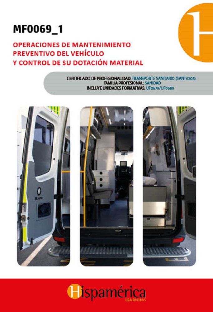 MF0069_1: Op. mant. prev. del vehículo y control dot. mat., de S.A. DE C.V., DESARROLLOS DIDÁCITCOS | portada del libro