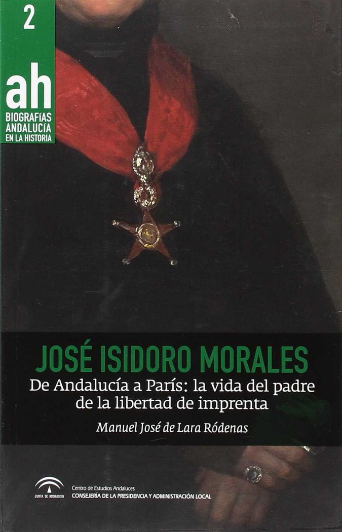 José Isidoro morales. De Andalucía a París, de Lara Rodenas, Manuel José de | portada del libro