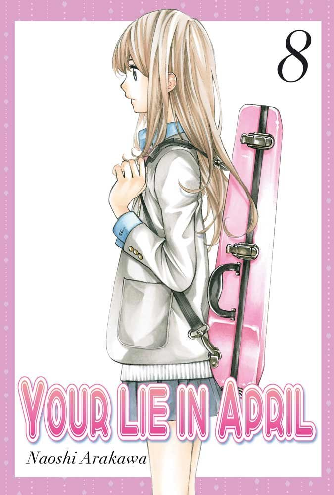 Your Lie in April 8, de Arakawa | portada del libro