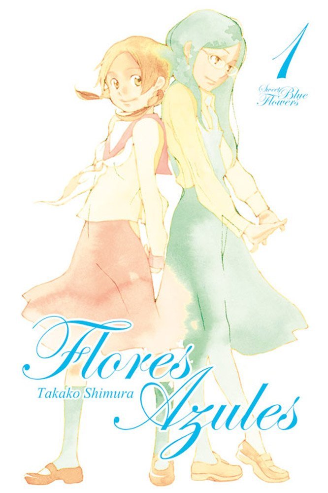 Flores azules 1, de Shimura, Takako | portada del libro