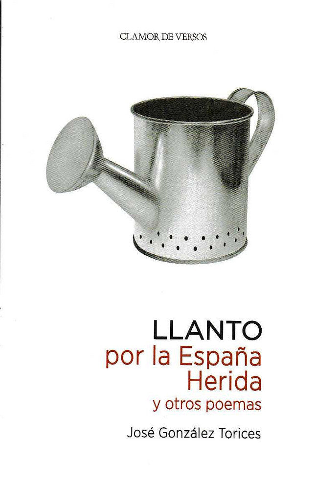 Llanto por la Espala Herida y otros poemas, de González Torices | portada del libro