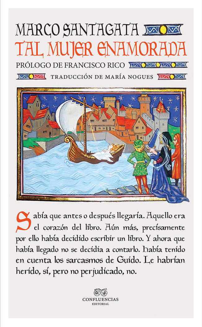 Tal mujer enamorada, de Santagata, Marco | portada del libro