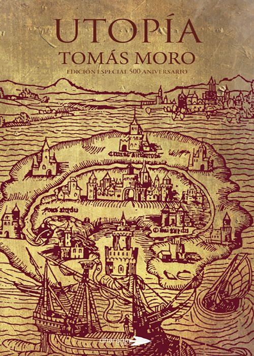 UTOPÍA, de Moro, Tomás | portada del libro