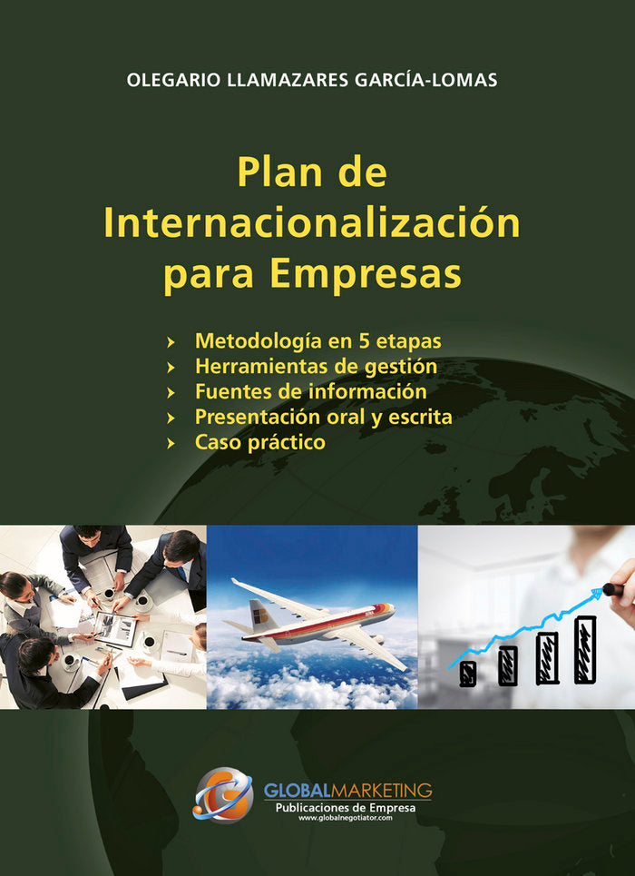 Plan de Internacionalización para empresas, de Llamazares García-Lomas, Olegario | portada del libro